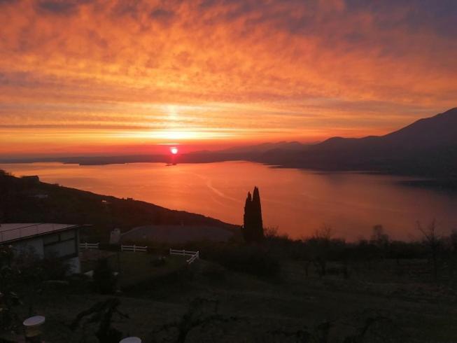 B&B Da Paolo Con Vista Lago Di Garda San Zeno di Montagna Exterior photo